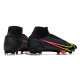 New Nike Mercurial Superfly 8 Elite FG Black Cyber Off Noir