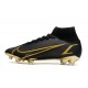 New Nike Mercurial Superfly 8 Elite FG Black Gold