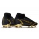 New Nike Mercurial Superfly 8 Elite FG Black Gold
