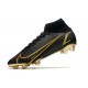 New Nike Mercurial Superfly 8 Elite FG Black Gold
