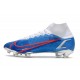 Nike Mercurial Superfly VIII Elite FG Blue Red