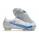 New Nike Mercurial Vapor XIV Elite FG White Blue