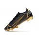 Nike Mercurial Vapor 14 Elite FG Boot Black Gold
