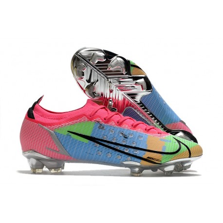 Nike Mercurial Vapor 14 Elite FG Boot Blue Pink Green