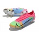 Nike Mercurial Vapor 14 Elite FG Boot Blue Pink Green