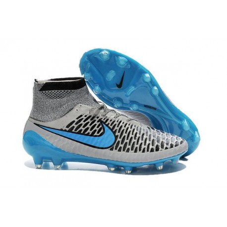New Shoes - Nike Magista Obra Firm-Ground Football CleatsACC Wolf Grey Turquoise Blue Black