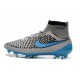 New Shoes - Nike Magista Obra Firm-Ground Football CleatsACC Wolf Grey Turquoise Blue Black