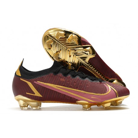 Nike Mercurial Vapor 14 Elite FG Boot Red Golden