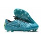 Nike Tiempo Legend VIII Elite FG Cleat Aquamarine White Lime Glow