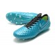 Nike Tiempo Legend VIII Elite FG Cleat Aquamarine White Lime Glow
