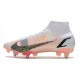 Nike Mercurial Superfly VIII Elite SG PRO AC White Black Crimson Pink