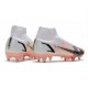 Nike Mercurial Superfly VIII Elite SG PRO AC White Black Crimson Pink