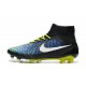 Nike Magista Obra FG Soccer Cleats - Low Price Black Blue Volt