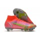 Nike Mercurial Superfly VIII Elite SG PRO Anti Clog Bright Crimson Metallic Silver