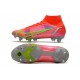 Nike Mercurial Superfly VIII Elite SG PRO Anti Clog Bright Crimson Metallic Silver