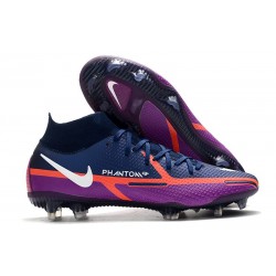 Nike Phantom Generative Texture II Elite DF FG College Navy White Vivid Purple