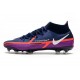 Nike Phantom Generative Texture II Elite DF FG College Navy White Vivid Purple