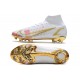 Nike Mercurial Superfly VIII Elite FG White Pink Gold