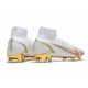 Nike Mercurial Superfly VIII Elite FG White Pink Gold