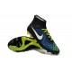 Nike Magista Obra FG Soccer Cleats - Low Price Black Blue Volt