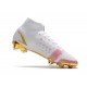 Nike Mercurial Superfly VIII Elite FG White Pink Gold