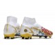 Nike Mercurial Superfly VIII Elite FG White Red Blue Golden