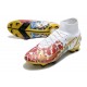 Nike Mercurial Superfly VIII Elite FG White Red Blue Golden