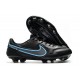 Nike Tiempo Legend IX Elite FG Shoes Renew - Black Iron Grey