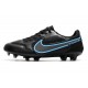Nike Tiempo Legend IX Elite FG Shoes Renew - Black Iron Grey