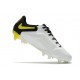 Nike Tiempo Legend IX Elite FG Shoes White Dark Smoke Grey Black Yellow Strike