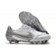 Nike Tiempo Legend IX Elite FG Shoes White Grey