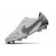 Nike Tiempo Legend IX Elite FG Shoes White Grey