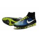 Nike Magista Obra FG Soccer Cleats - Low Price Black Blue Volt