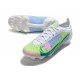 Nike Mercurial Vapor 14 Elite FG Boot White Blue Volt