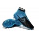 Nike Magista Obra FG Soccer Cleats - Low Price Leather Blue Black