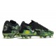 Nike Phantom GT2 Elite FG Shoes Shockwave - Black Metallic Platinum Green Strike