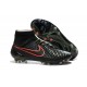 New Shoes - Nike Magista Obra Firm-Ground Football Cleats Black Rough Green Hyper Crimson