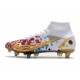 Nike Mercurial Superfly VIII Elite SG PRO Anti Clog White Gold Pink