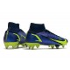 Nike Mercurial Superfly VIII Elite SG PRO Anti Clog Recharge - Sapphire Volt Blue Void