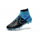 Nike Magista Obra FG Soccer Cleats - Low Price Leather Blue Black