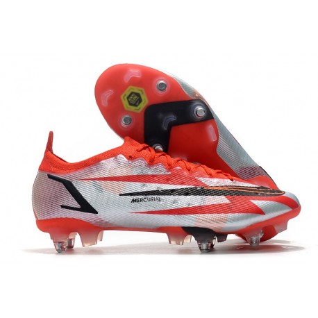 Nike Mercurial Vapor 14 Elite SG Pro Chile Red Black White Total Orange