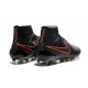 New Shoes - Nike Magista Obra Firm-Ground Football Cleats Black Rough Green Hyper Crimson