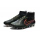 New Shoes - Nike Magista Obra Firm-Ground Football Cleats Black Rough Green Hyper Crimson