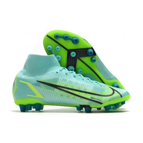 Top Nike Mercurial Superfly 8 Elite AG Dynamic Turq Lime Glow