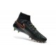 New Shoes - Nike Magista Obra Firm-Ground Football Cleats Black Rough Green Hyper Crimson