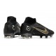 New Nike Mercurial Superfly 8 Elite FG Shadow - Black Metallic Gold Metallic Silver