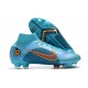 New Nike Mercurial Superfly 8 Elite FG Blueprint - Chlorine Blue Laser Orange Marina
