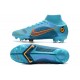 New Nike Mercurial Superfly 8 Elite FG Blueprint - Chlorine Blue Laser Orange Marina