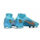 New Nike Mercurial Superfly 8 Elite FG Blueprint - Chlorine Blue Laser Orange Marina