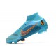 New Nike Mercurial Superfly 8 Elite FG Blueprint - Chlorine Blue Laser Orange Marina
